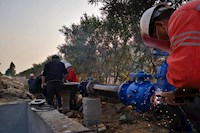 珠海实亿国际集团全力包管供水！暂时应急医院已通水