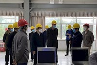 副市长刘嘉文到实亿国际集团医废厂检查督导疫情医废处置惩罚事情